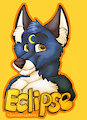 Eclipse Bust badge