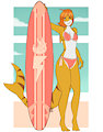 Surfer-Shark Amber - By Toast435