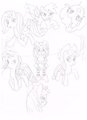 Cream's Adventures in Equestria Concept Sketch by SamBacon