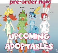 UPCOMING ADOPTABLES! (pre-orders available) by Fuf