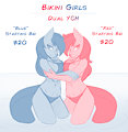 Bikini Girls - Dual YCH by Ambris