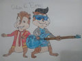 Alvin and Fan (Fanboy) by ThePandaMunks