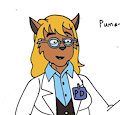 Female Puma-Dyne Scientist