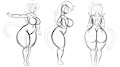 Odile's sketch model sheet