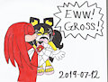 Sonic Boom: Knuckles kisses Melissa