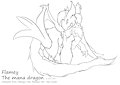 Flamey, The mana Dragon by Silvtalon