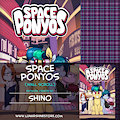 Space Ponyos Wall Scroll by Shino