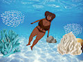 Zari underwater adventure! by Furry23422