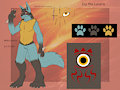 Icy the Lucario - Reference Sheet