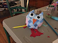 Pincushion owl