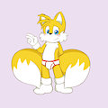 Tails in underwear by AlystairCat