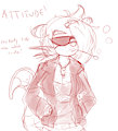 Edolie with Attitude by ChthonicDelirium