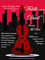 Devil's Fiddle Concert Flyer. by 80SickArts08