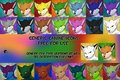 Generic fox and canine icons