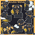 Anubis Wolve (Sticker Pack)