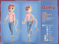 Danny - Reference Sheet (Clothed)