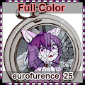 Eurofurence 25 - Badge by EcchiNemi