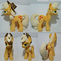 (Sold) My Little Pony Applejack plush by BananaBeans