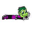 Beast boy original teen titans fanart