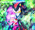 Red ruby shipping Princess Soina Aleena Hedgehog and shadow the hedgehog by alexramizs