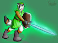 Ion Cosplaying as Link (ALTTP) by Talonfangclaw