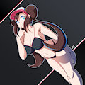 Rosa .:Swimsuit:. (PkMn Masters) by FreakyEd