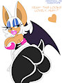 Rouge - Sexy Big Ass Lips Bat by Habbodude