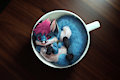 Fox in a Cup (by Silverfox)