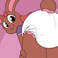 Amy the Bunny Booty Butt and Show-Off Icons (by tato)