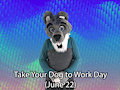"Bring your dog to work day" ASL gif