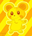 Bubble Yellow Hamster