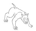 D&Dtober Day 2 - Hellhound by LoneWolf23k