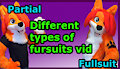 The different kinds of fursuits vid