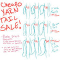Yarn Tail commission sale by KemarCyri