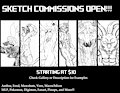 Sketch Commissions Open!!!