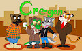 All My Characters Together in One Picture by Cregon