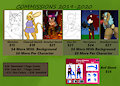 Commission Prices 2019-2020