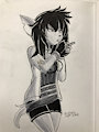Inktober 10: Zoe Riddle