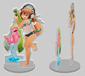 Rocketgirl Splatoon Acrylic Standy Concept by ern