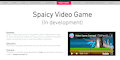 Spaicy VideoGame Website