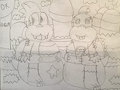 Larry And Bowser Jr In Diapers Sketch