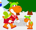 (OC) Scarlette The Yoshi With Bio