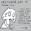 Inktober Day 13: "Ash"