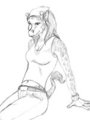 Summer the Giraffe Sketch