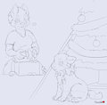 Kauko - Puppy Presents by ChocolateKitsune