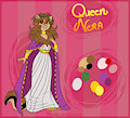 Queen Nera Ref by TrishaBeakens