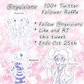 100 Twitter Follower Raffle