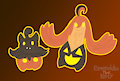 Pumpkaboo and Gourgeist