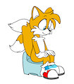 Tails on the potty (by tato; for SMKDMSQA)