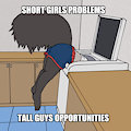 Bonnie & CO: "Short girl meme/ Laundry day problems" by BonnieandCo